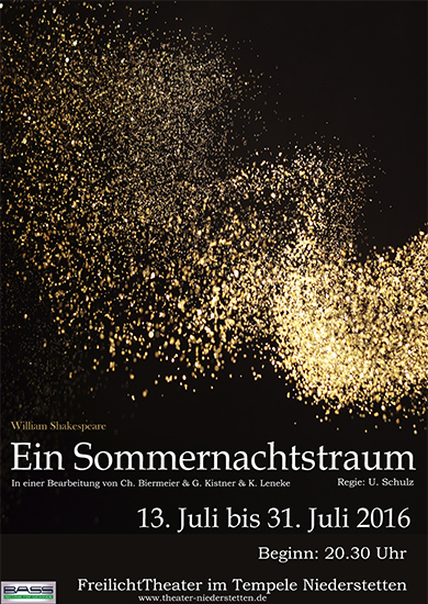 2016 - Der Sommernachtstraum Plakat